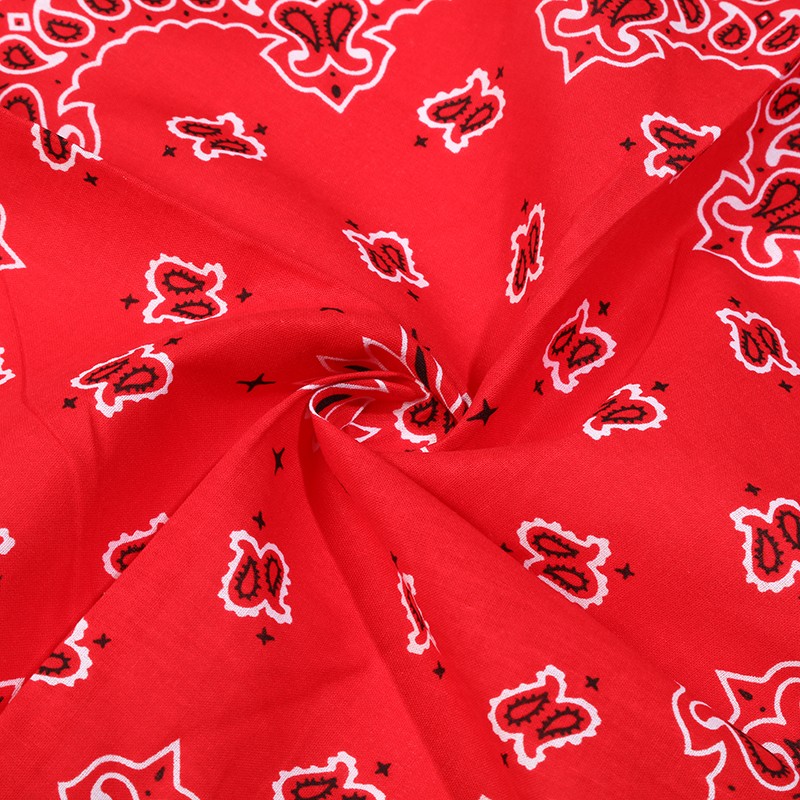 Hao Hao Headscarf Manufacturers Directly For Europe And The United States Men And Women Outdoor Sports Headscarf Hip-Hop Hip-Hop Cotton Double Cashew Nut Square Wholesale Magic Headscarf undefined