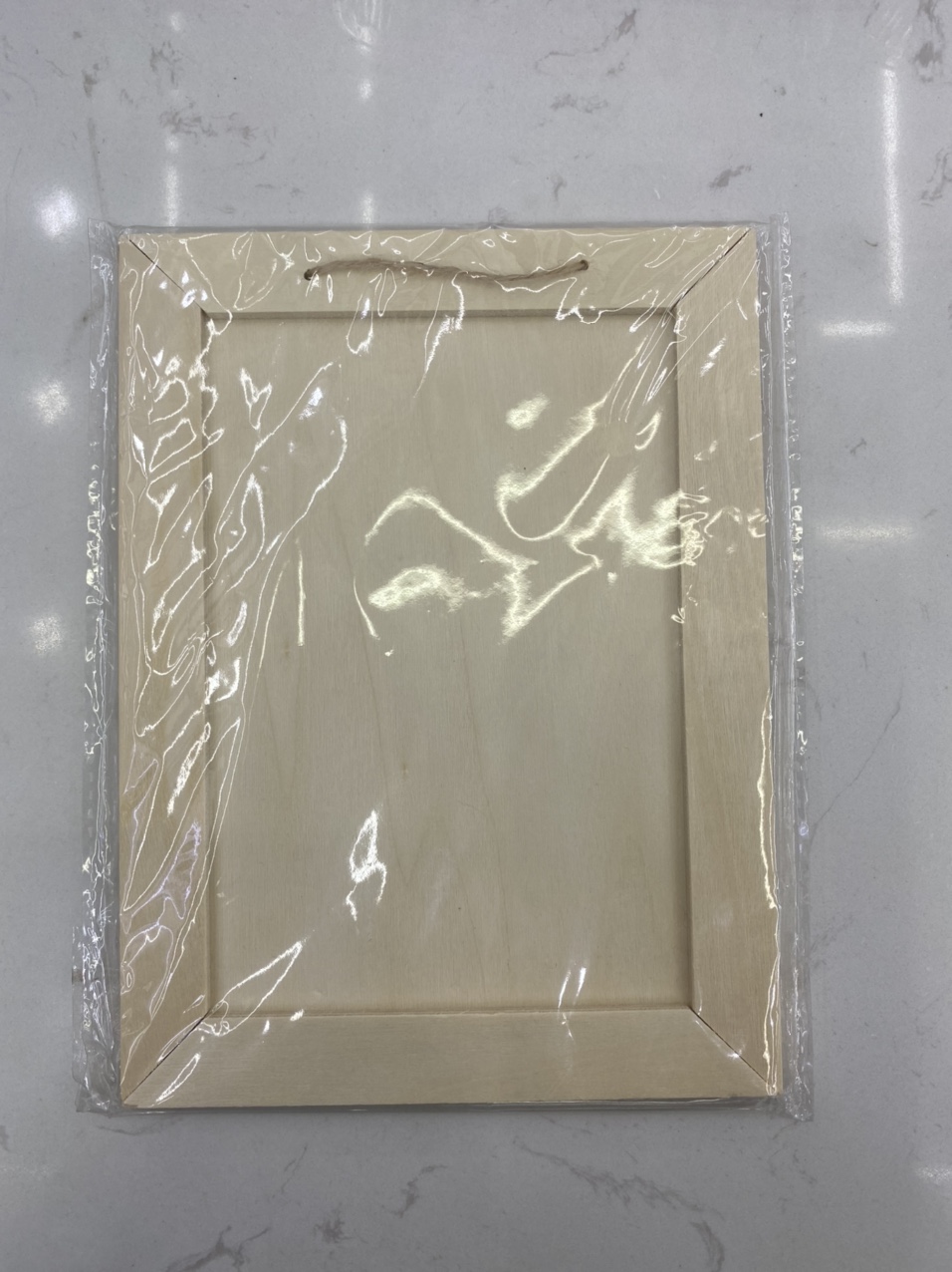 木制白胚相框