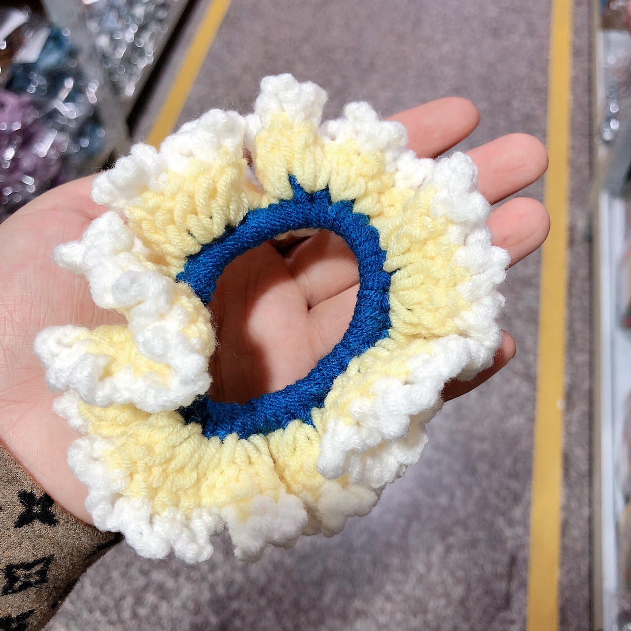 Princess hair scrunchie large bowel scrunchie