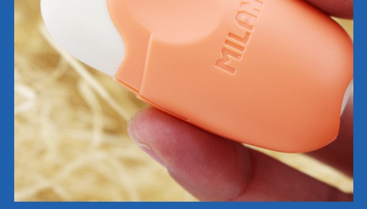 西班牙MILAN米兰 彩色橡皮带壳擦橡皮椭圆面包 CMMS1012详情图11