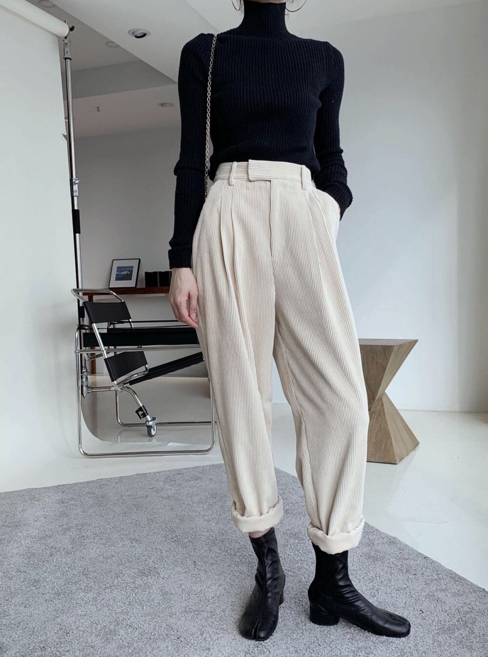 Fleece pants white thumbnail