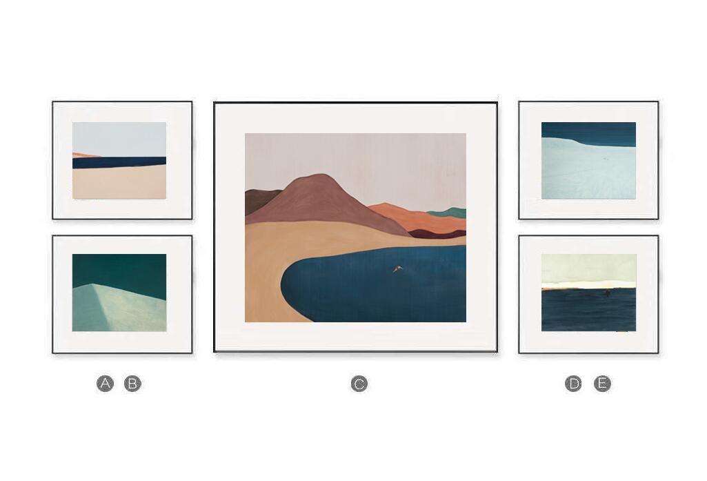 装饰画/厂家直销/简约白底实物图