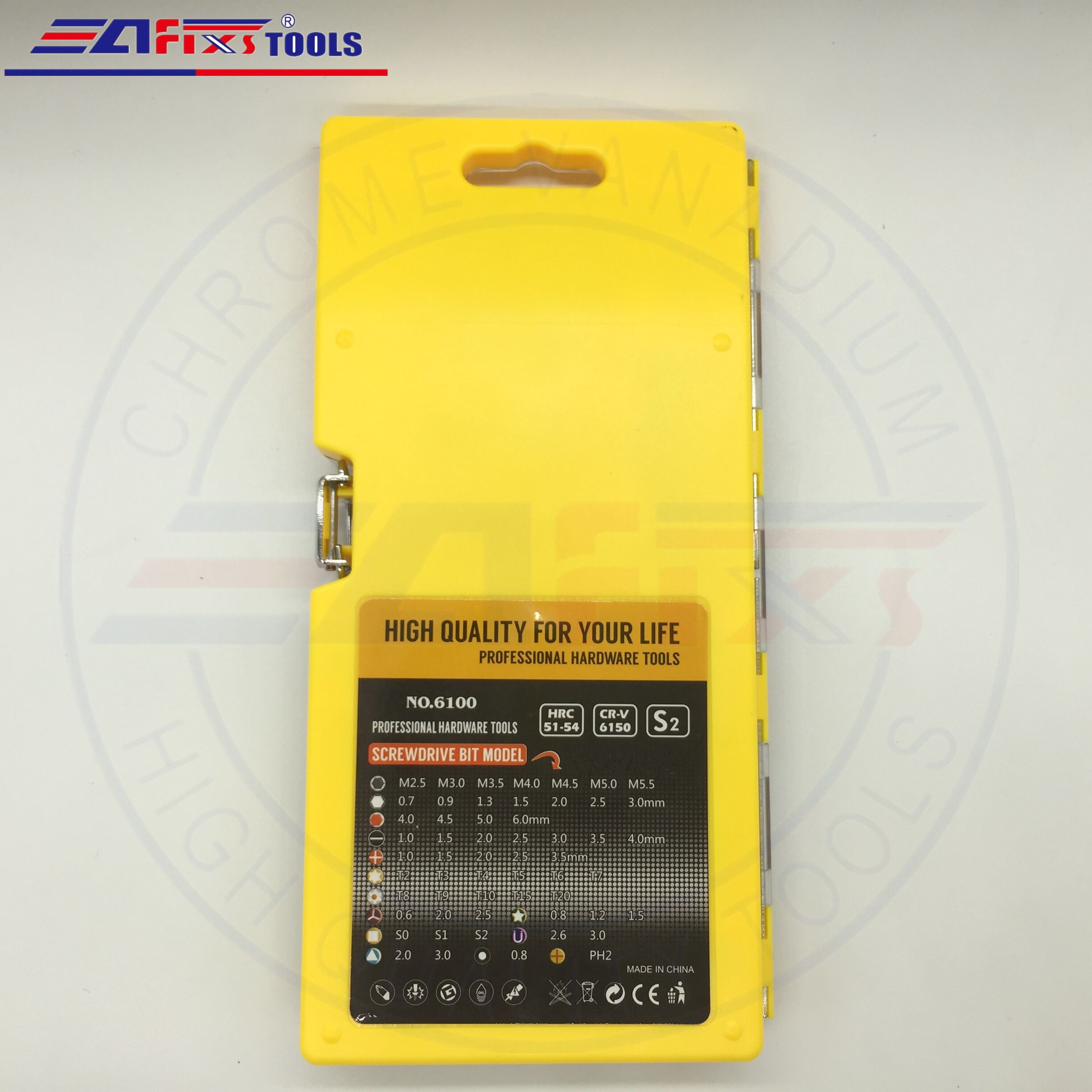 AFIXS6100 Screwdriver screwdriver set Tool pliers wrench hexagonal wrench Auto protection tool Application Scenario