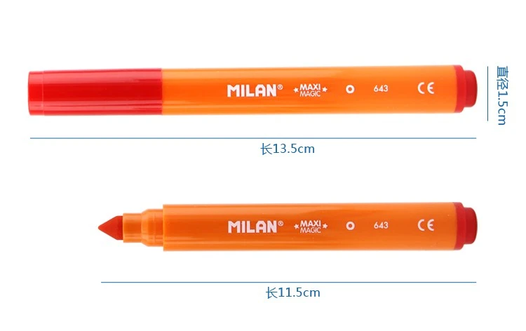 The Spanish MILAN 8+2 Magic Pen 80023 water-based pigment is safe and non-toxic detail image 13