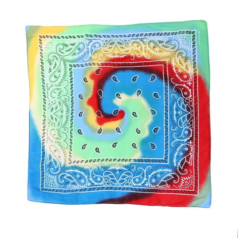 Hao Hao Headscarf Manufacturers Directly For Europe And The United States Men And Women Outdoor Sports Headscarf Street Dance Hip Hop Cotton Ribbon Small Square Wholesale Magic Headscarf undefined