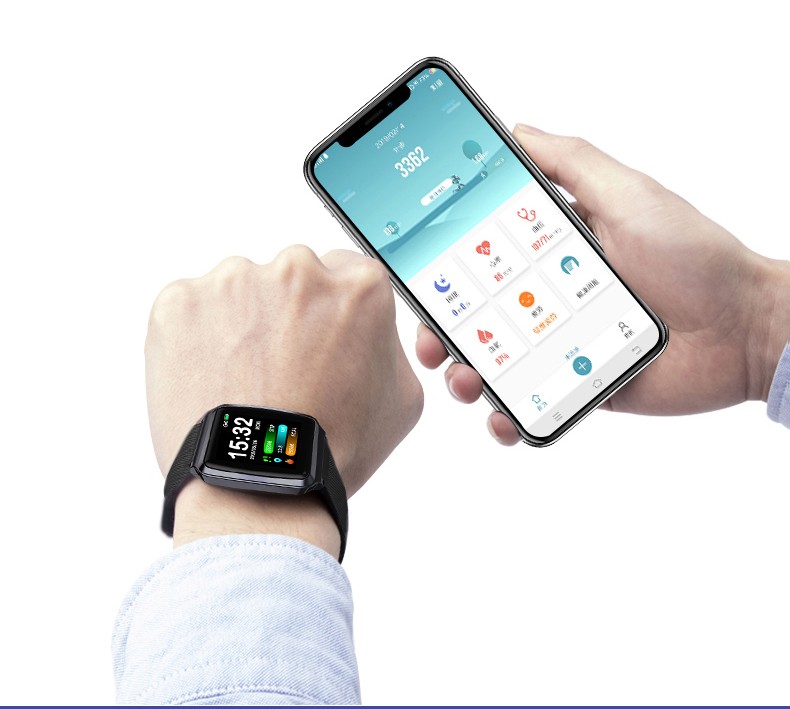 Temperature-measuring smartwatch detail image 12