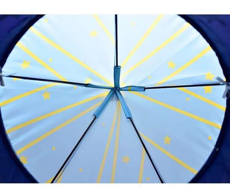Factory direct sales of children's tents, boys' and girls' starry sky game houses, prince and princess tents, yurts detail image 5