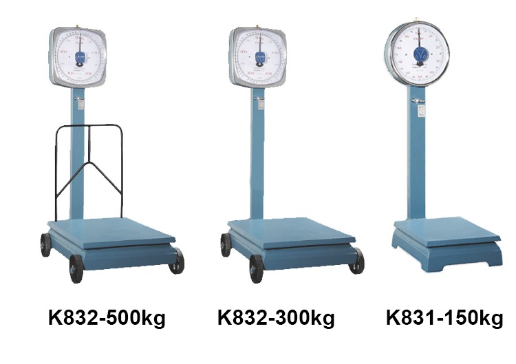 K831/k832 English FD mechanical platform scale, flatbed scale, commercial platform scale, rice and crop weighing detail image 1