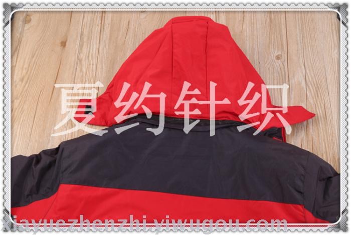 冲锋衣定制工作服工装 订制长袖工衣 连帽订做外套可印Logo夏约牌详情图7