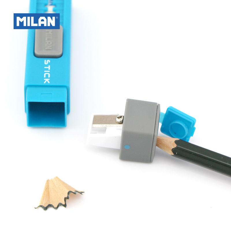 西班牙MILAN米兰 2合1橡皮卷笔刀推动式笔形棒条橡皮檫 4702116详情图4