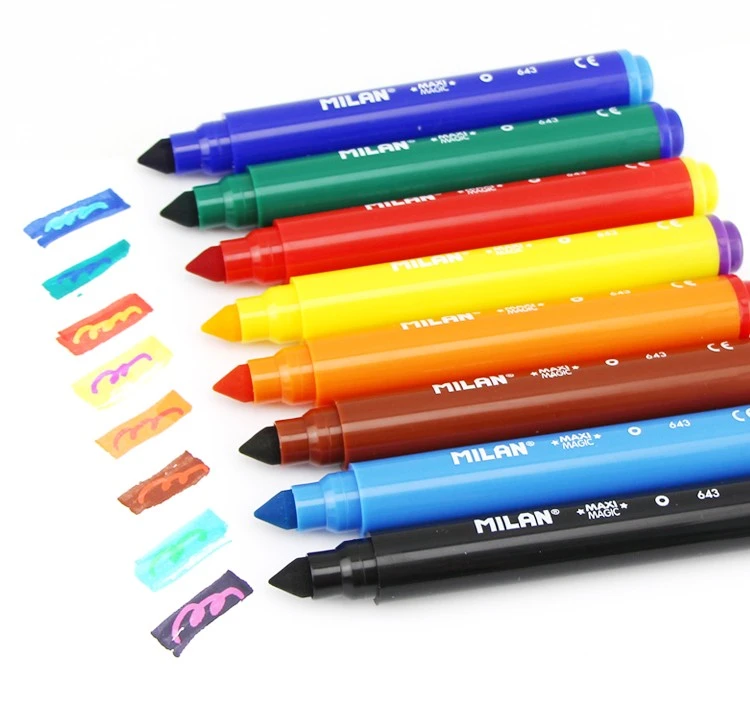 The Spanish MILAN 8+2 Magic Pen 80023 water-based pigment is safe and non-toxic detail image 9