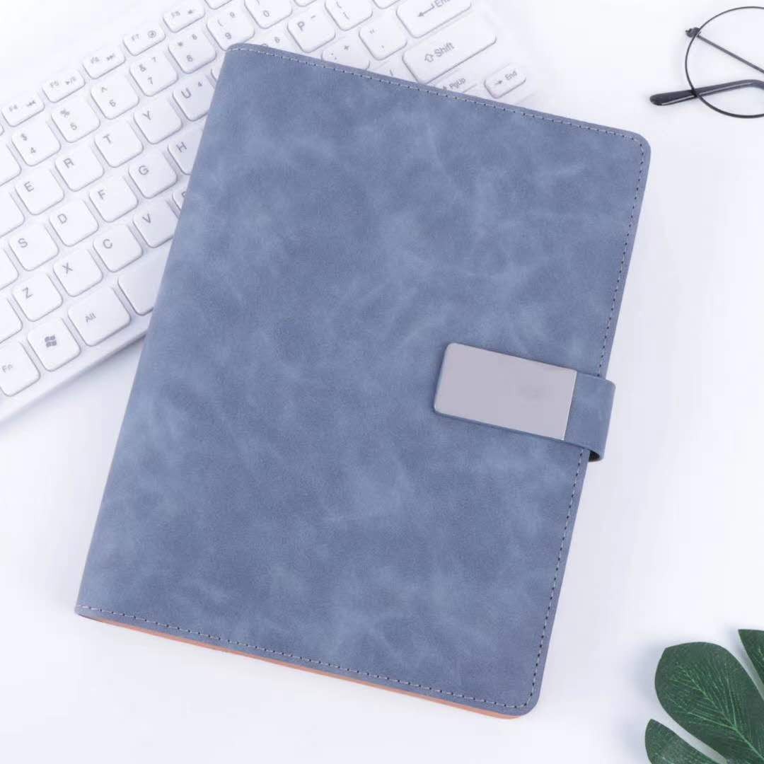 Xin Hongzhong's simplified text with look-leaf office PU notebook, Neutral Classic magnetic buckle 25-168 detail image 2
