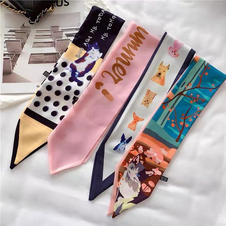 Scarves Go With All The Regular Korean Stuff