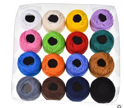 Terylene embroidered ball embroidery line cross stitch embroidery line manufacturers direct Selling to Amazon thumbnail