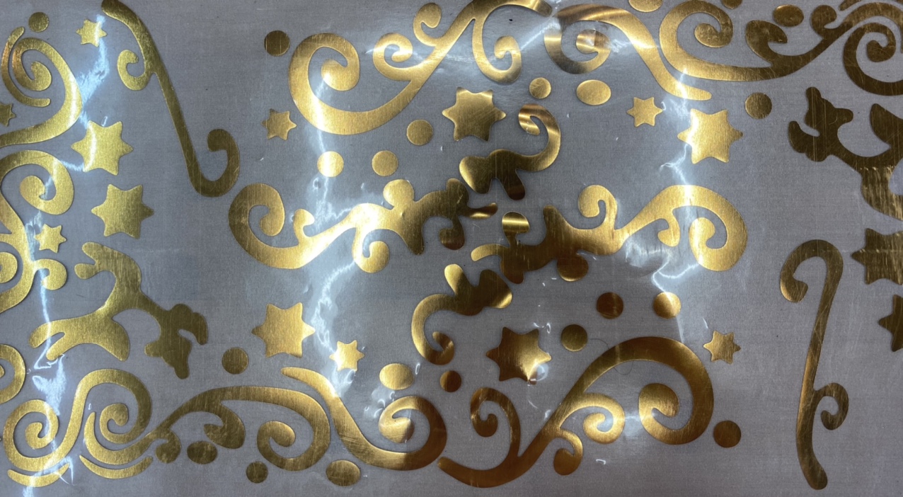 金箔烫画辅料配饰新款