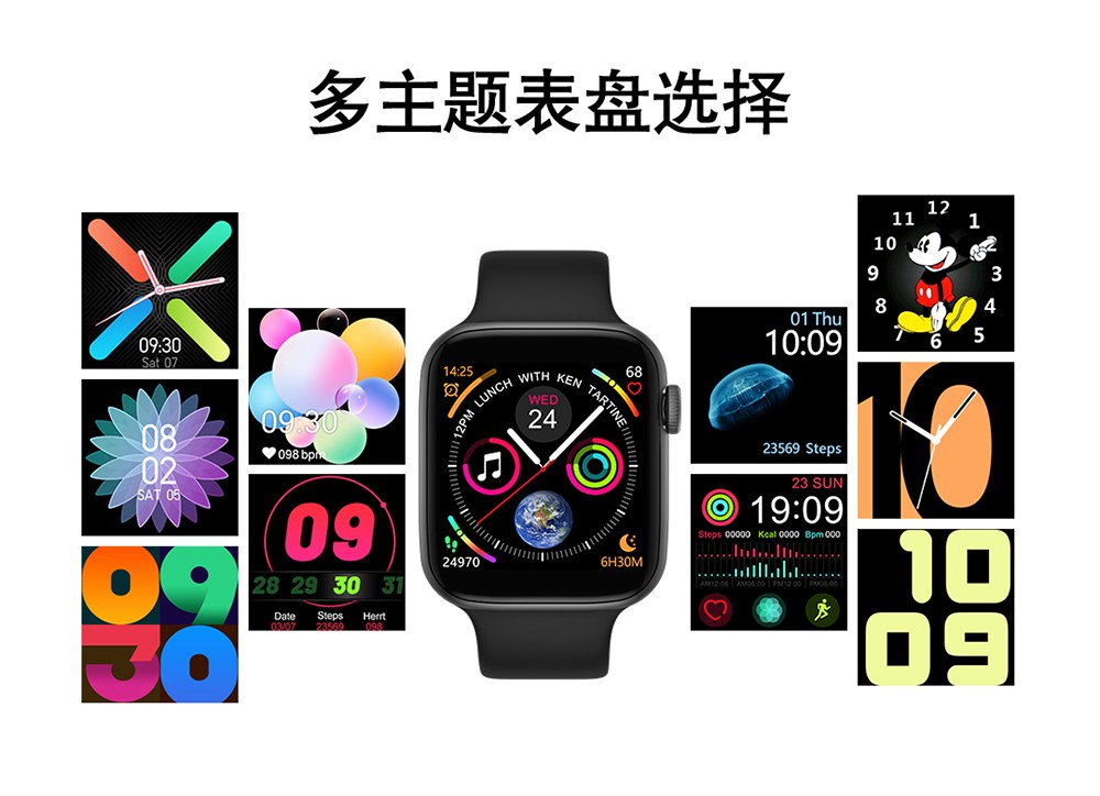 Temperature-measuring smartwatch, Bluetooth smartwatch FT50 detail image 2