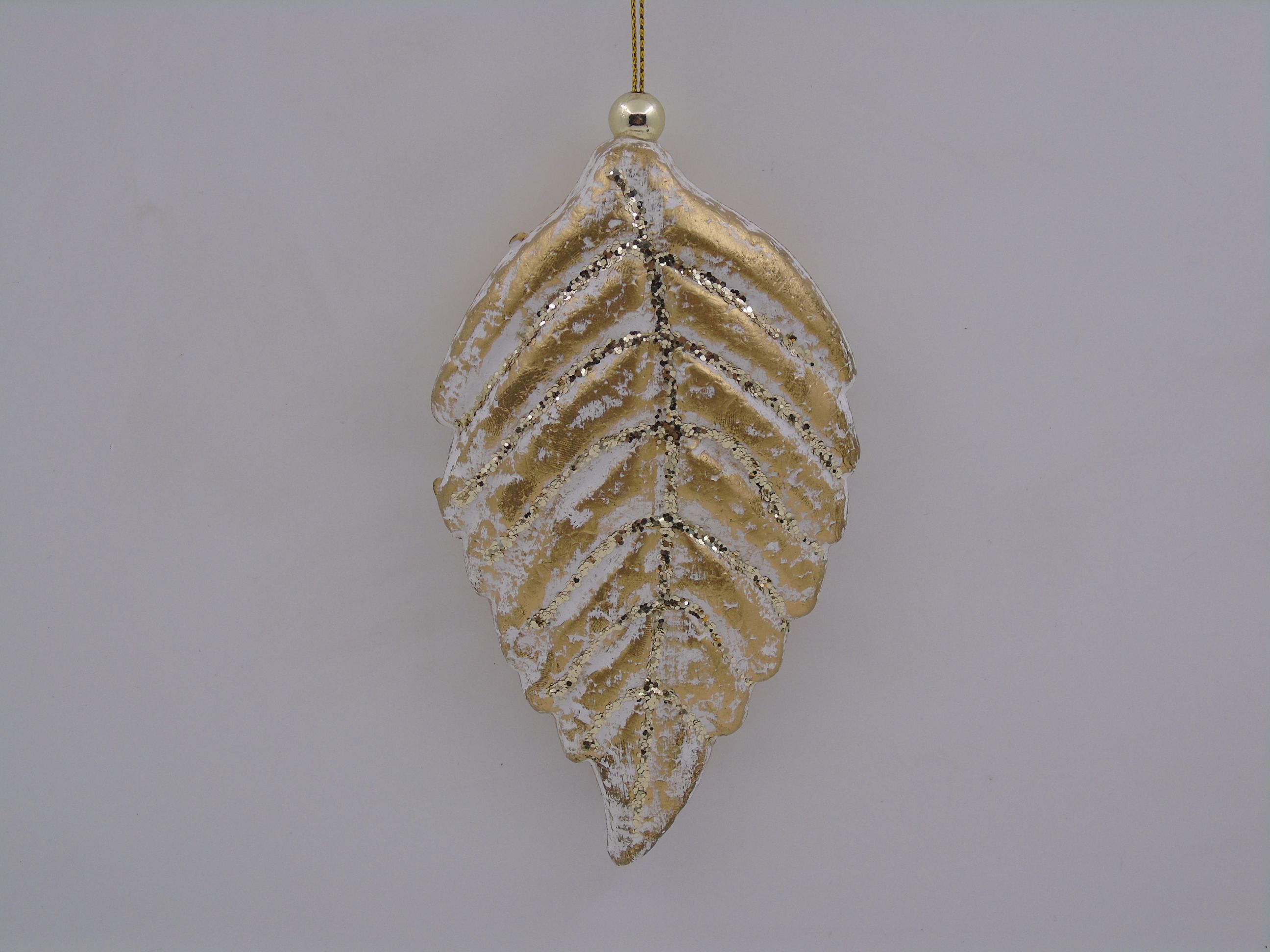 8x13CM single package Christmas paint to make old vintage foam leaf pendant No.2 effect (the price is 1 piece without postage) thumbnail