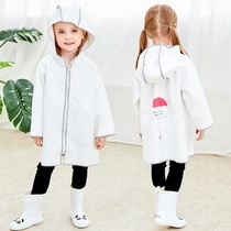 White TPU raincoat