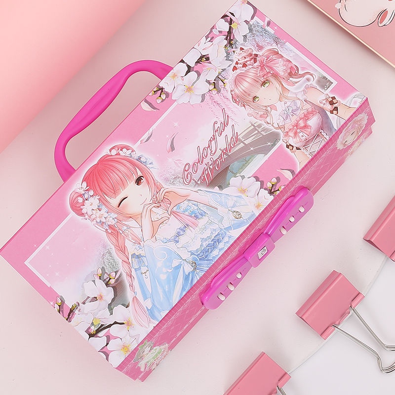 文具盒大眼女孩