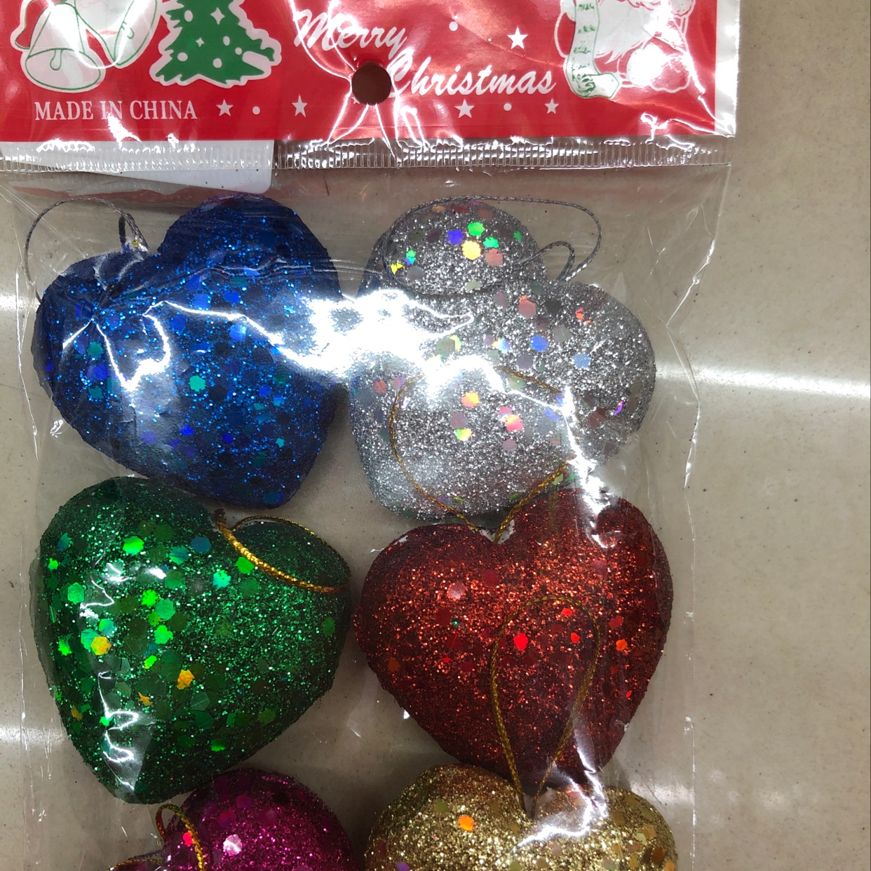 Christmas heart details Picture