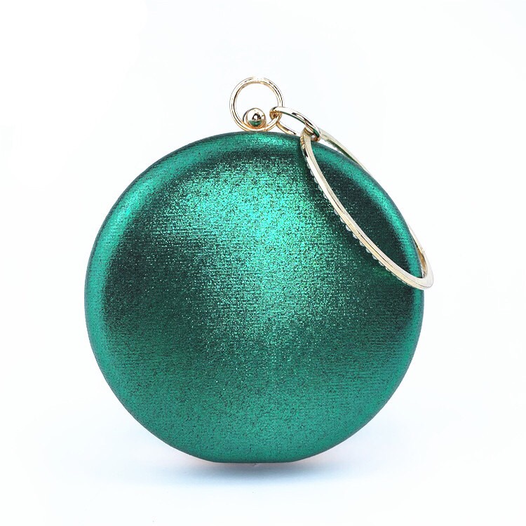 钻包新款手挽晚宴包镶钻礼服圆形时尚钻石女包详情图7