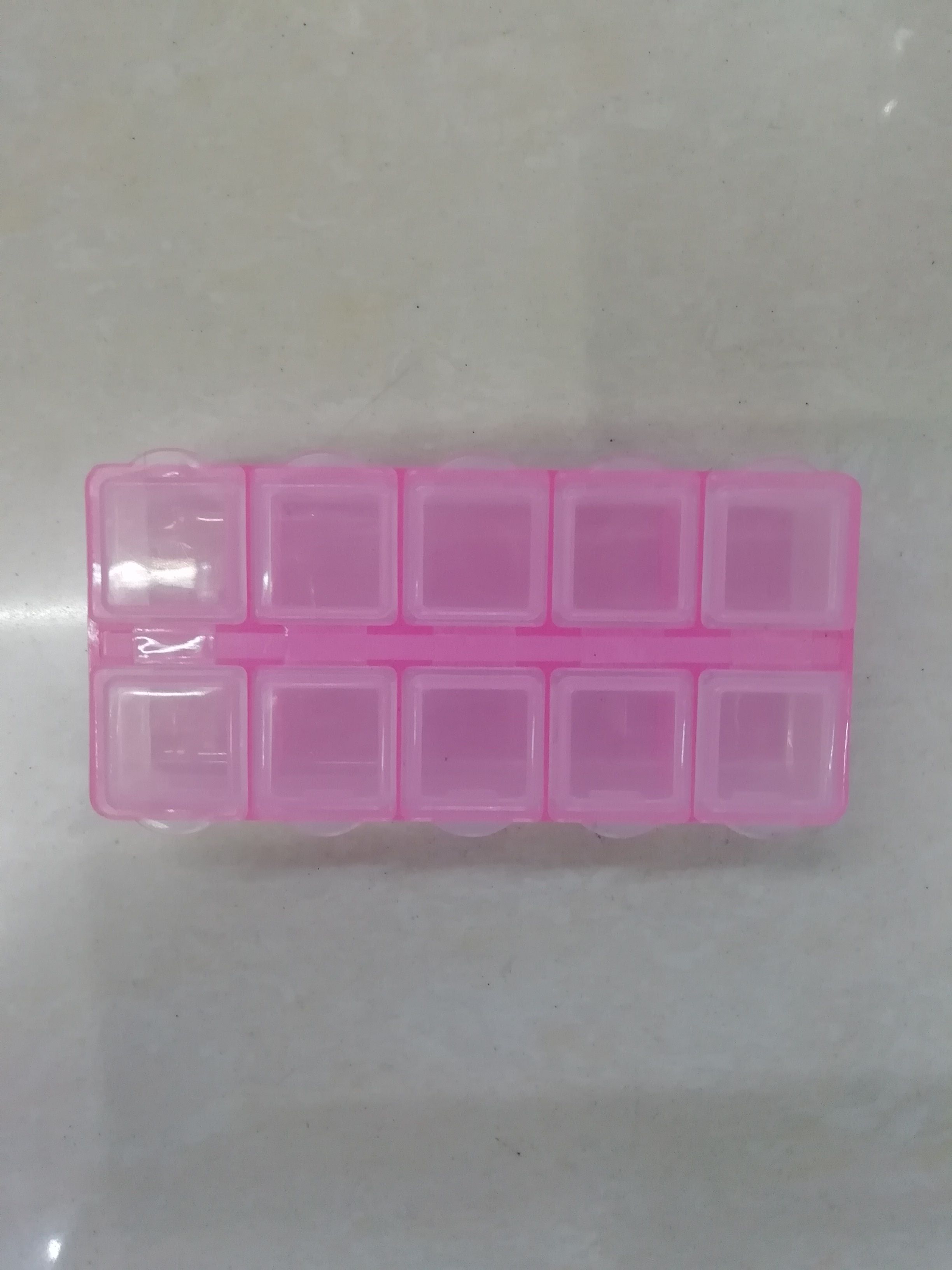 药盒便携式分装药丸收纳盒大容量迷你随身旅行装药分格密封盒YH007