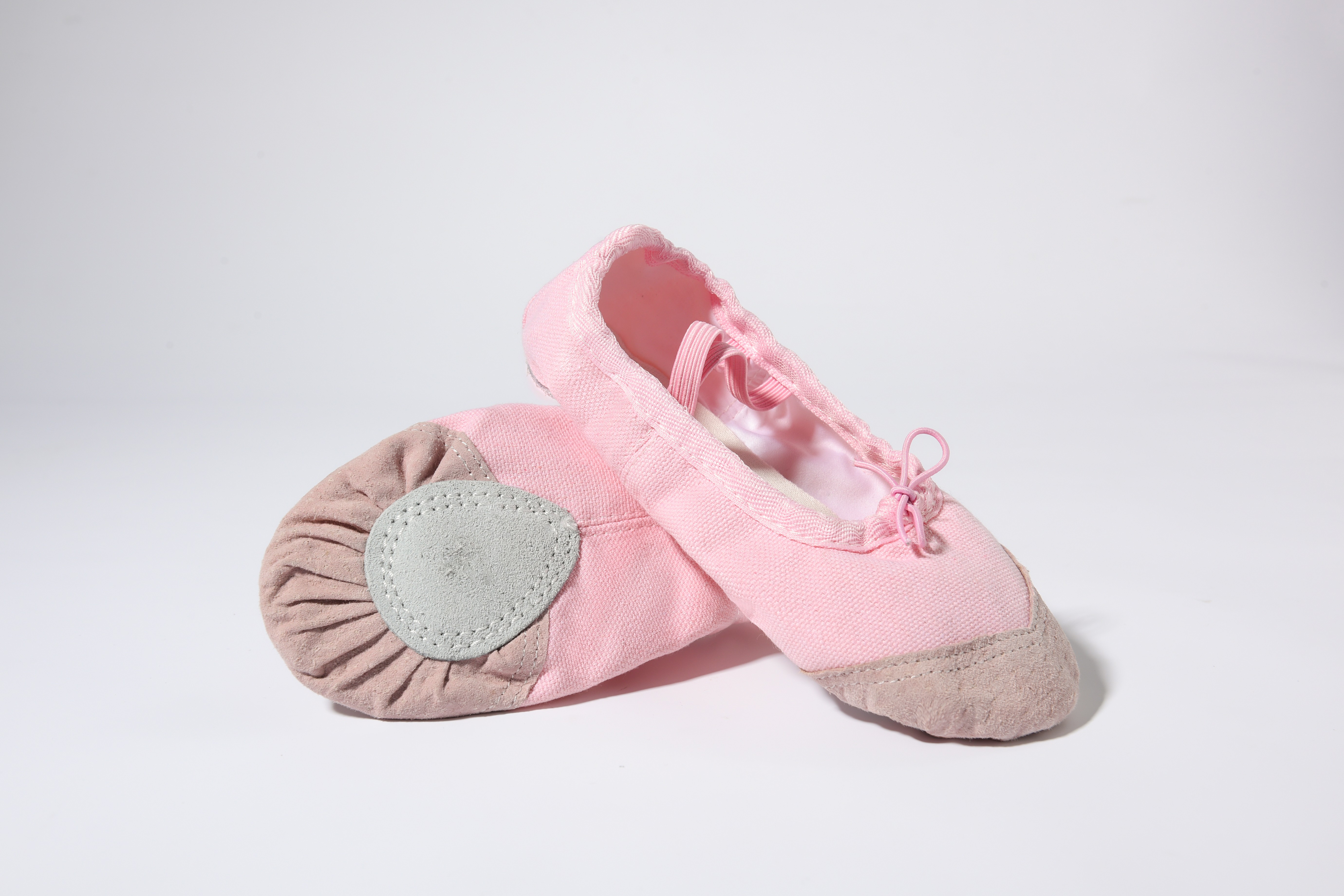 儿童帆布舞蹈鞋 猫爪鞋详情图2