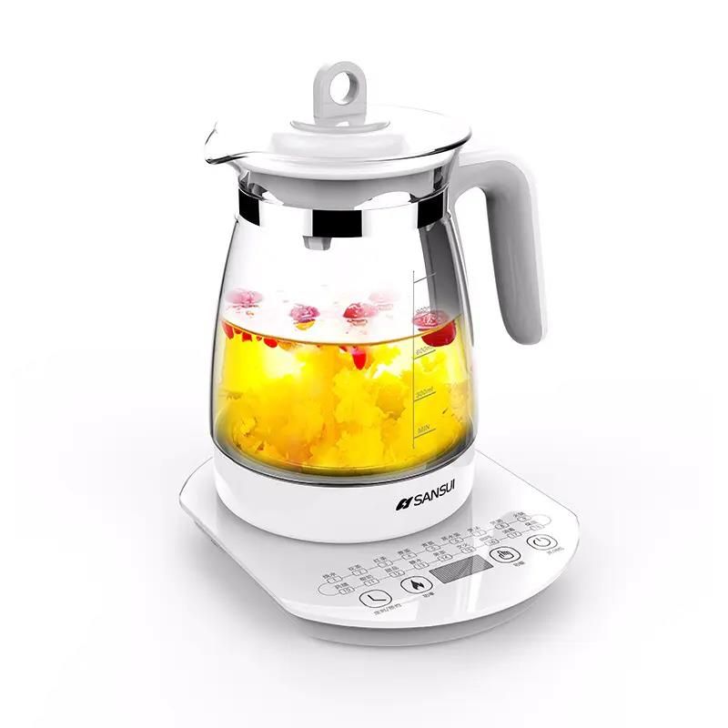 山水（SANSUI）养生壶煮茶器电水壶电热水壶烧水壶煮茶壶花茶壶JM-SSH8812