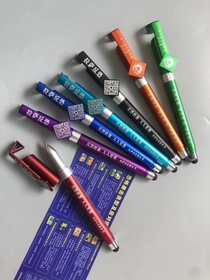 Ballpoint pen Capacitor pen can be put bracket ballpoint pen paper drawing pen can be printed in multiple places