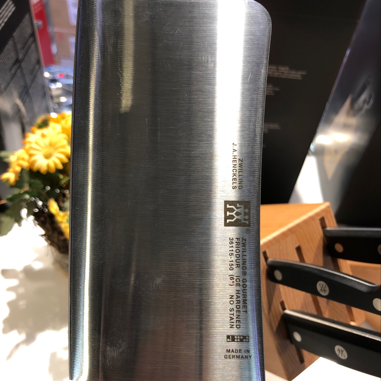 German original imported Zwilling knife five-piece set 36131000 detail image 2