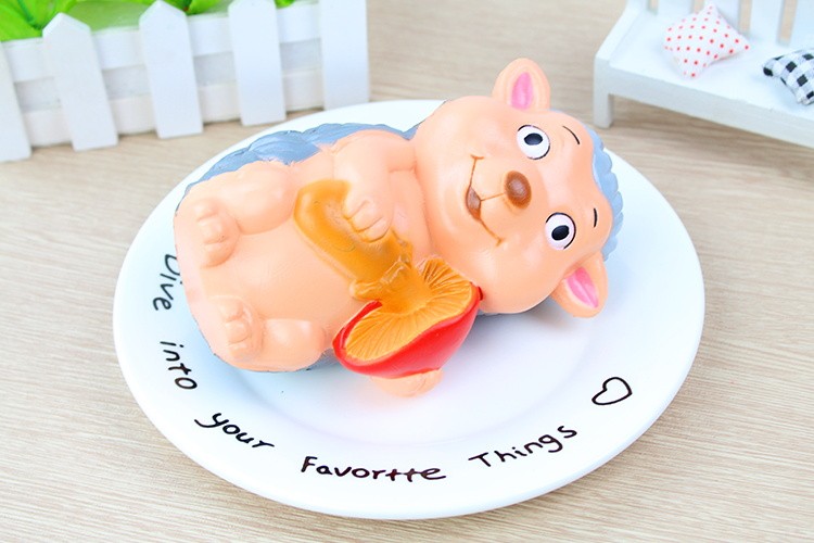 跨境专供仿真pu慢回弹squishy刺猬仿真面包蛋糕解压发泄道具详情图2