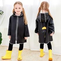 Black TPU raincoat