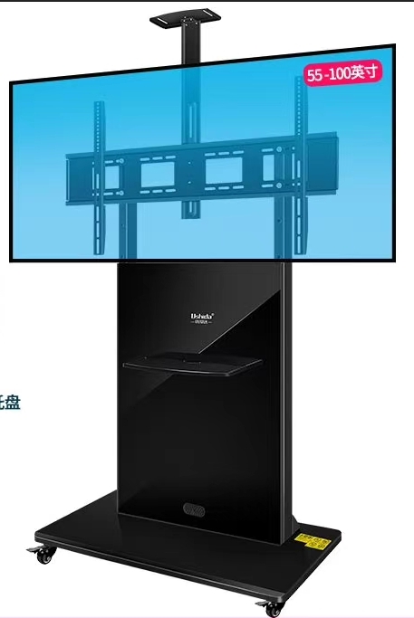 LCD TV push stand, movable TV stand details Picture
