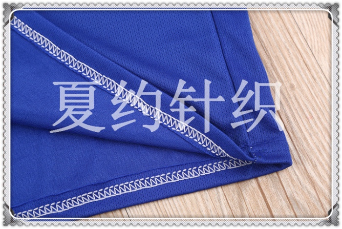 足球服短袖上衣定制 球队纽扣训练服 组队定制球衣夏约牌详情图8