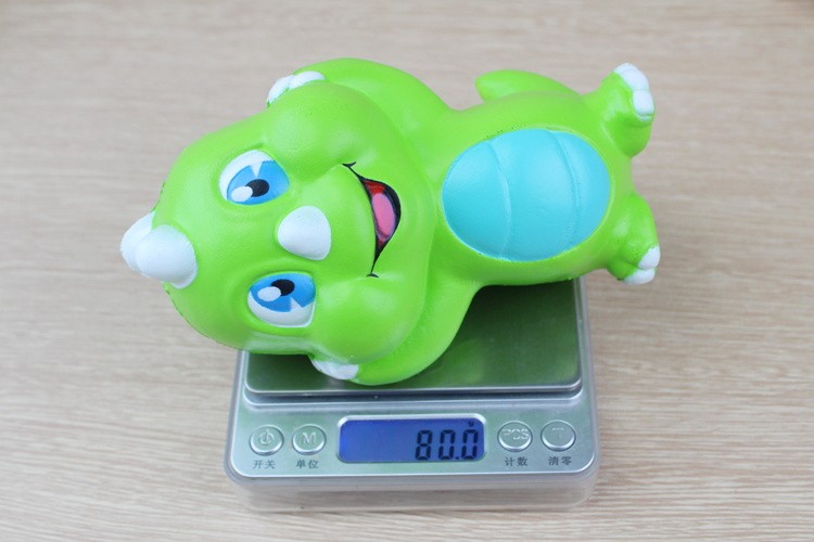 跨境专供 仿真恐龙squishy慢回弹pu万圣节 拍摄道具 仿真面包蛋糕详情图1