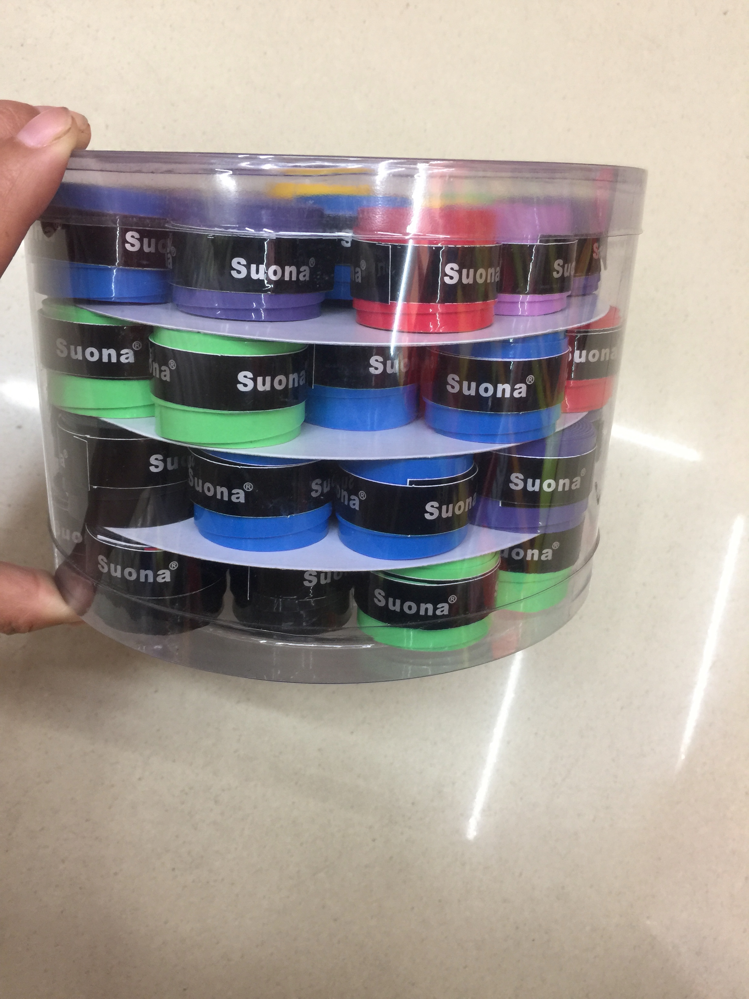 Badminton Racket Sweat Belt Scrub Hand Glue, A Box Of 60, The Price Of A Box Item Picture