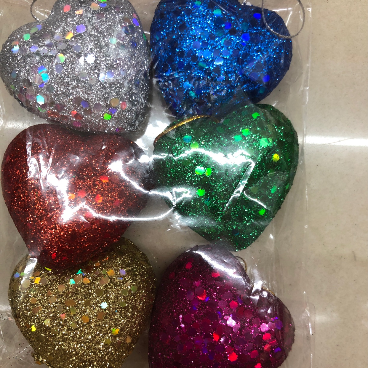 Christmas heart detail image 1