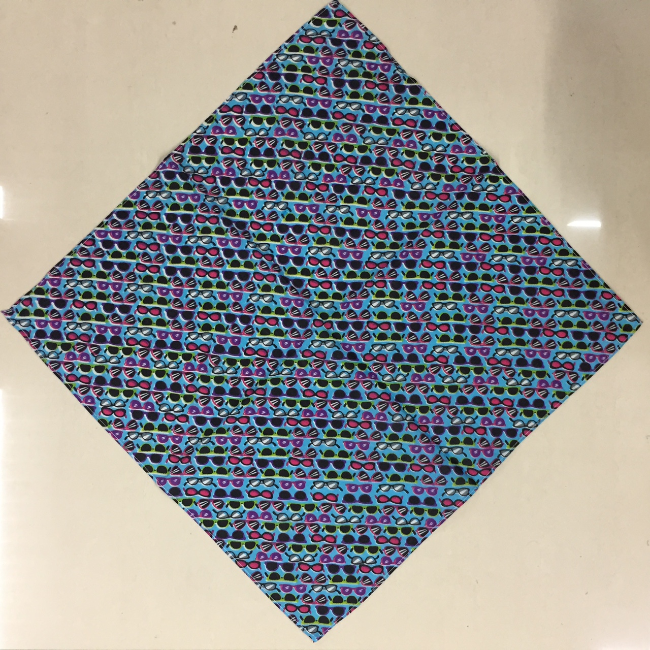 全棉头巾眼镜沙滩风嘻哈方巾