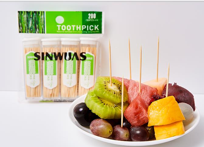 四个便捷装牙签