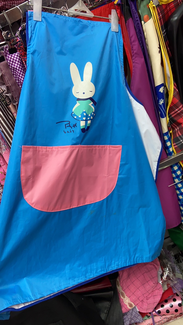 Little White Rabbit Waterproof Apron