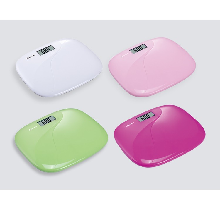 14192-382A plastic circular weighing scale, solid color detail image 3