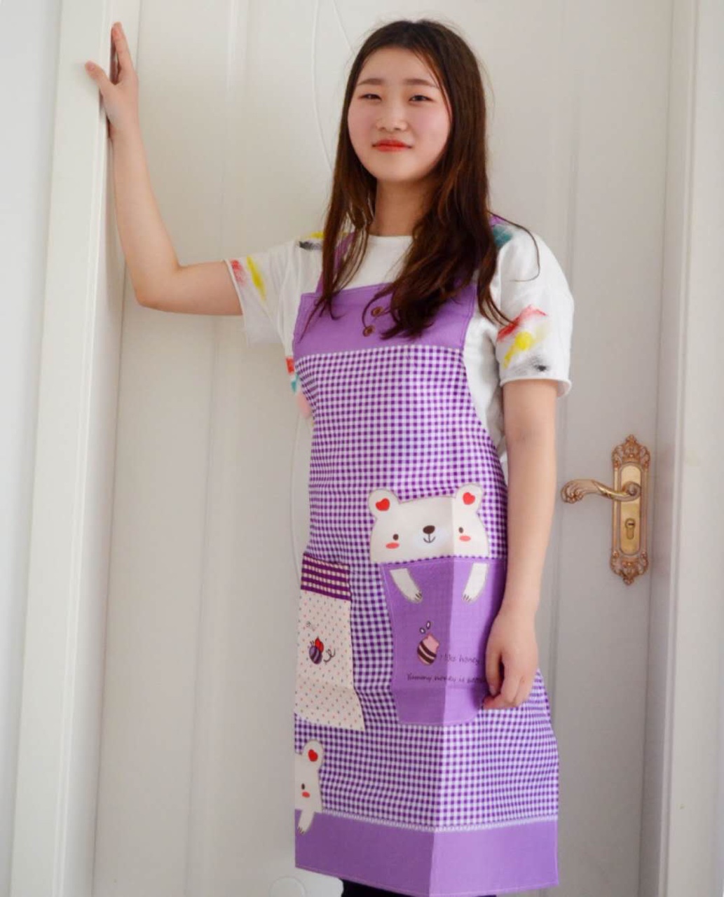 Little White Bear Apron
