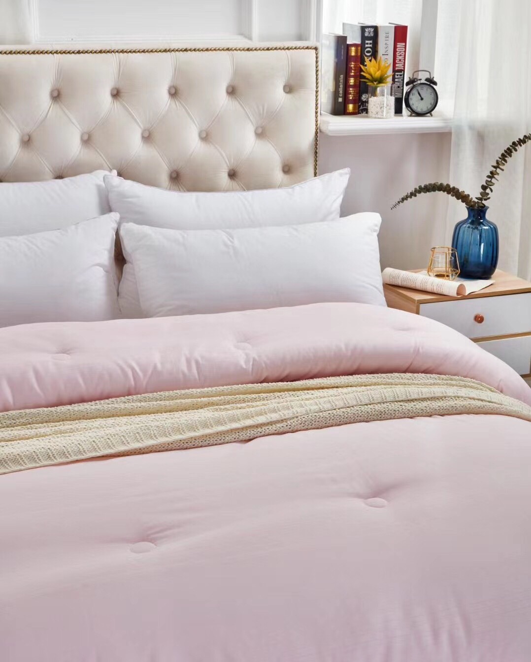 Mite-proof and antibacterial winter quilt core, warm pure cotton winter quilt undefined