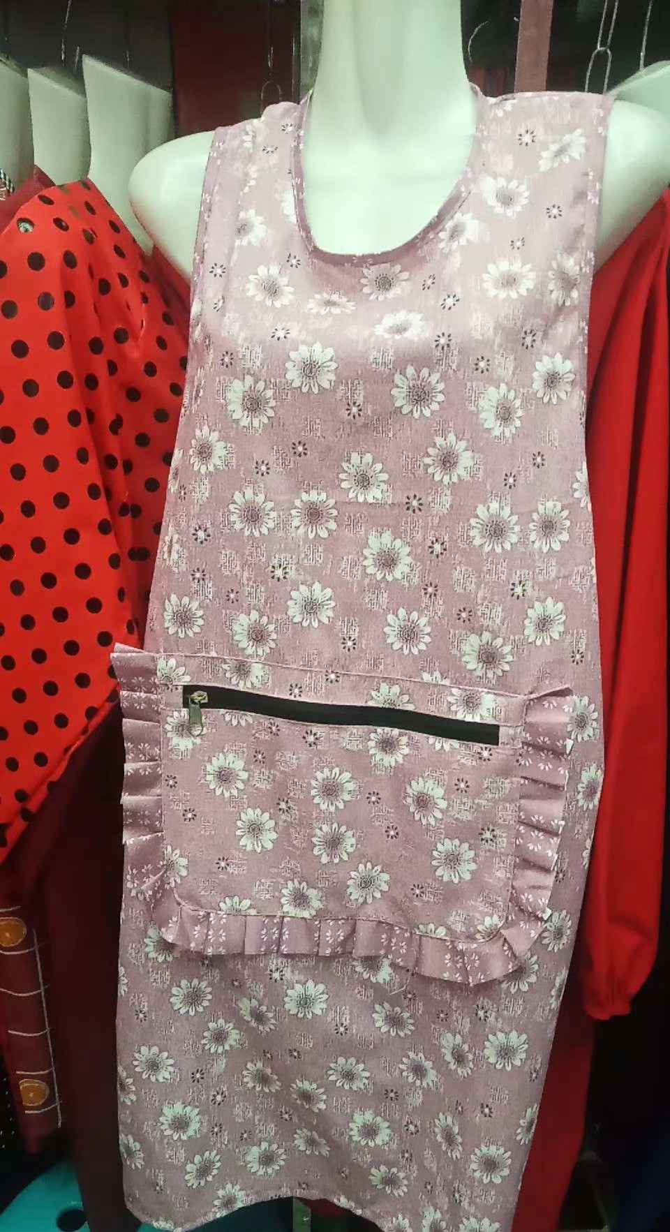 Little Chrysanthemum Zipper Vest
