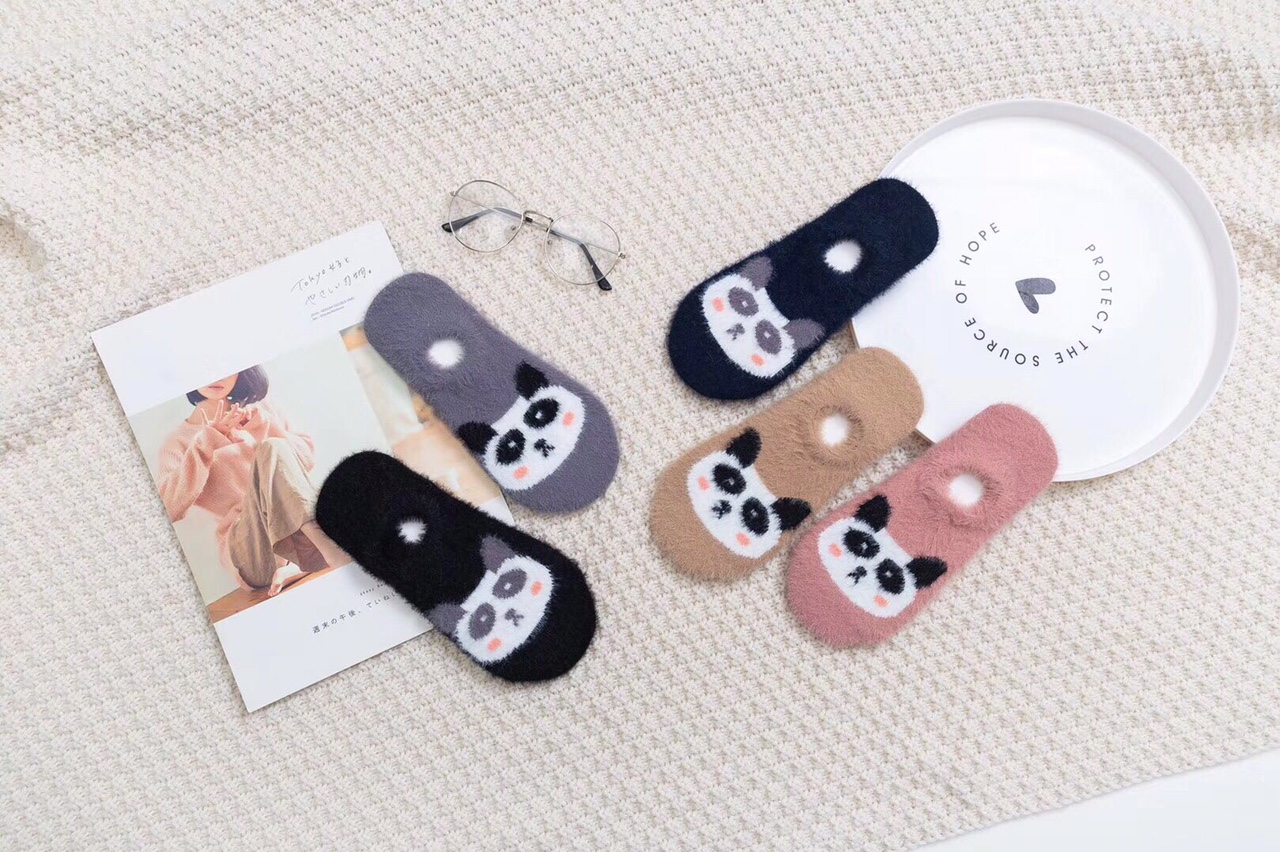 Imitation sable floor socks thumbnail