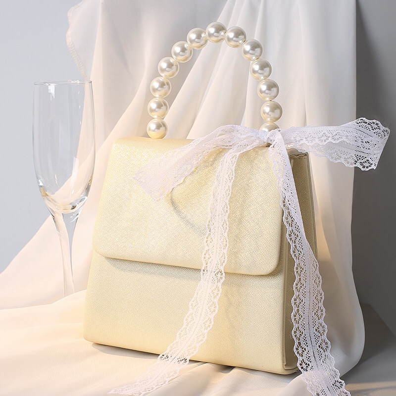 2020新款晚宴包时尚信封包名媛女士气质百搭宴会串珠手提包斜挎产品图