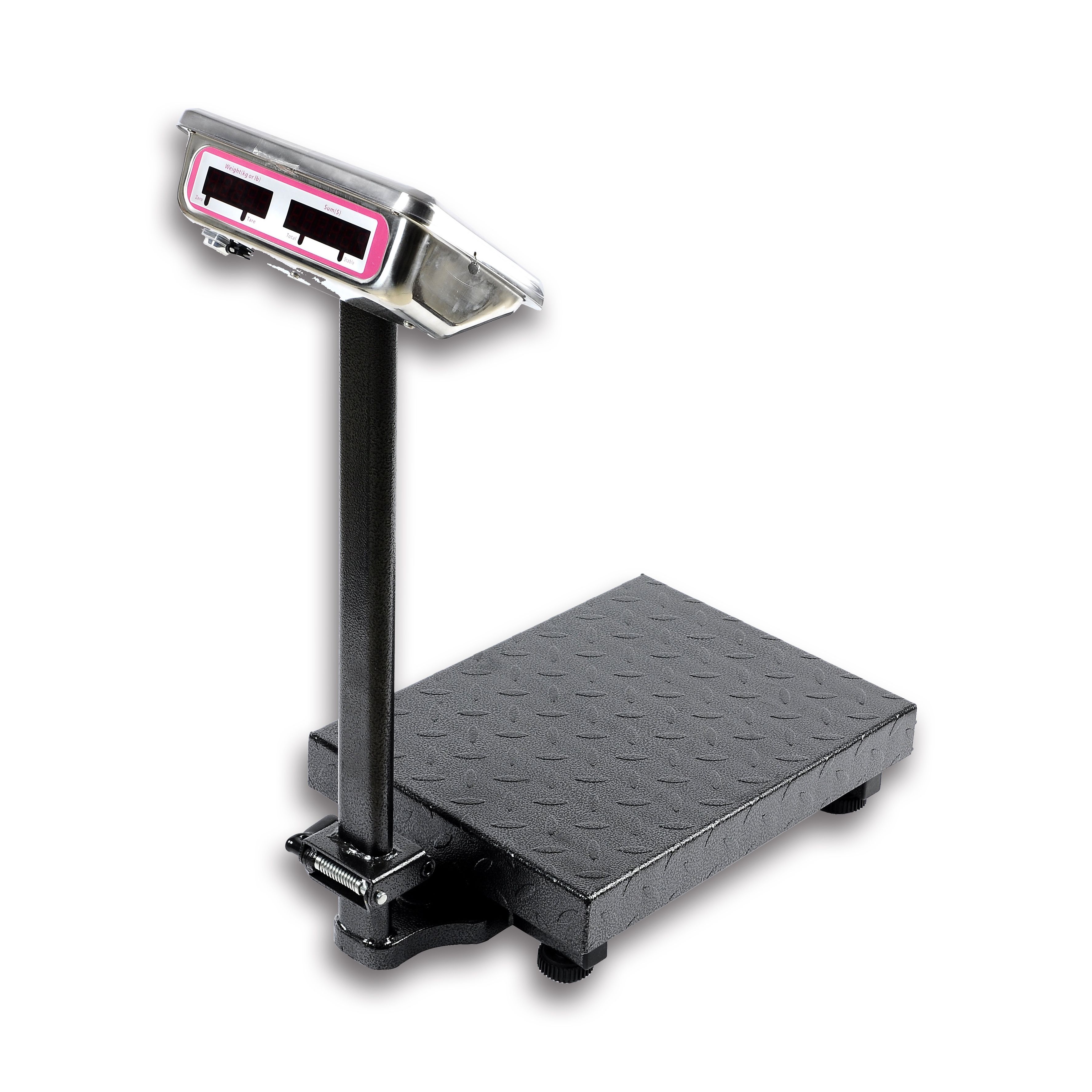 14192-430F pricing scale CAMRYJE62ZB weighing scale with corrugated steel surface and stainless steel head, wholesale electronic platform scale 300kg details Picture
