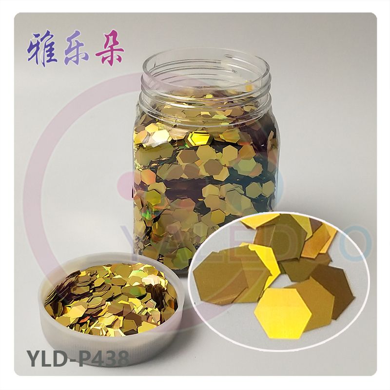 PET6mm六角薄片网红热销饰品舞台服装工艺品摄影滴胶手机壳配件