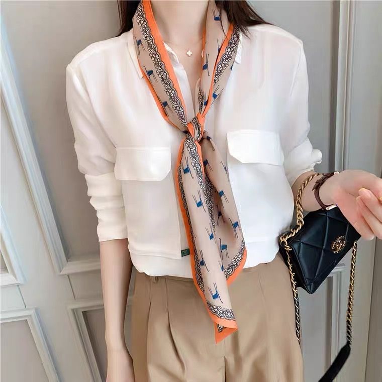 Scarf All Korean Plane Solid Color