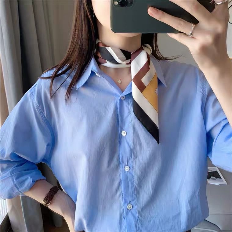 Scarves Match All Korean Fashion Colors